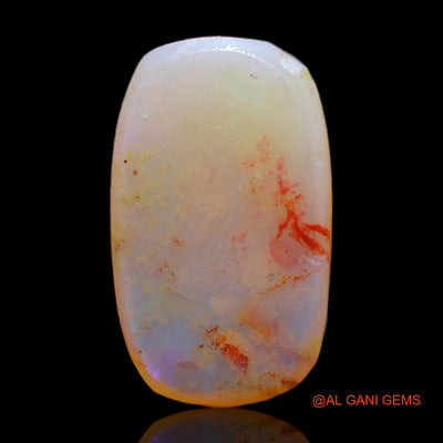 5.00 Cts Natural Australian Fire Opal Loose Gemstone Oval Rough 16x10x4 mm RC-911