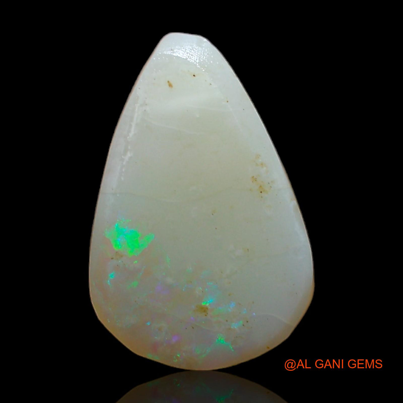 3.00 Cts Unheated Australian Fire Opal Loose Gemstone Pear Rough Natural 16x11x3 mm RC-912
