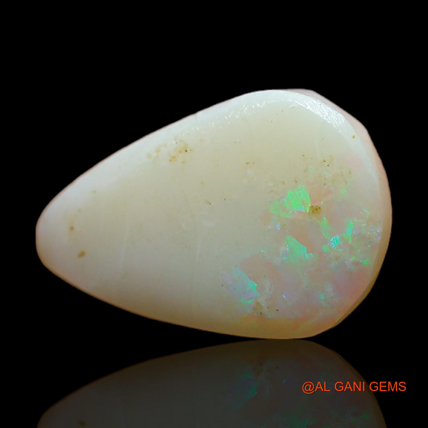 3.00 Cts Unheated Australian Fire Opal Loose Gemstone Pear Rough Natural 16x11x3 mm RC-912