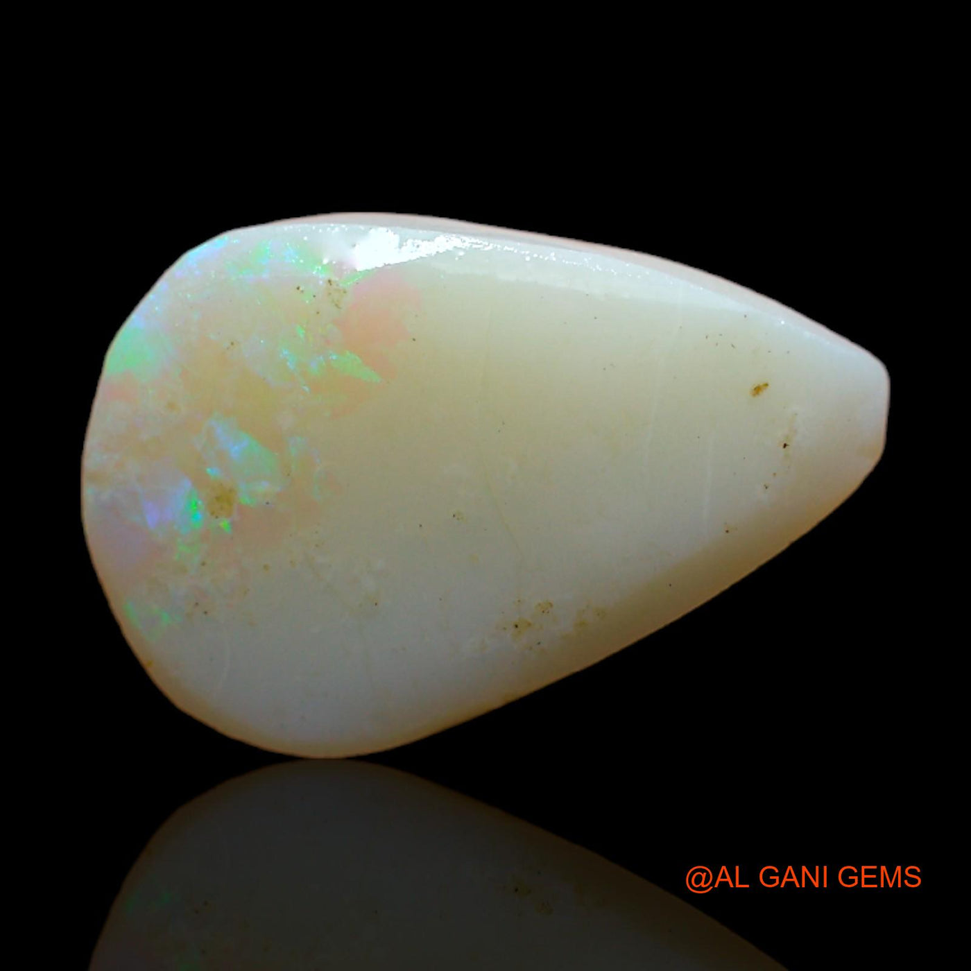 3.00 Cts Unheated Australian Fire Opal Loose Gemstone Pear Rough Natural 16x11x3 mm RC-912