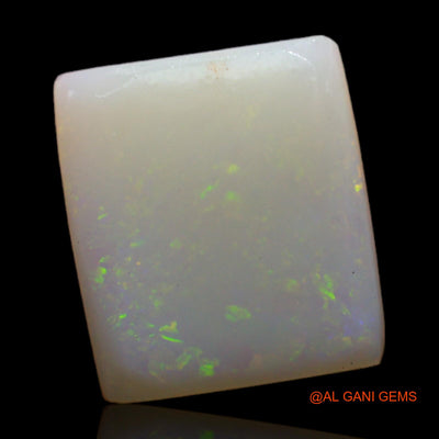 Natural Fire Opal Gemstone 3.00 Cts Loose Square Rough From Australia 12x11x2 mm RC-913