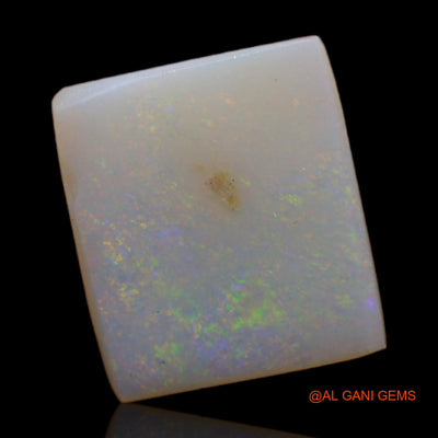 Natural Fire Opal Gemstone 3.00 Cts Loose Square Rough From Australia 12x11x2 mm RC-913