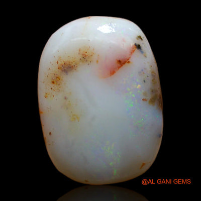 Natural Fire Opal Gemstone 5.00 Cts Loose Oval Rough From Australia 14x10x5 mm RC-914