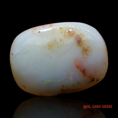 Natural Fire Opal Gemstone 5.00 Cts Loose Oval Rough From Australia 14x10x5 mm RC-914