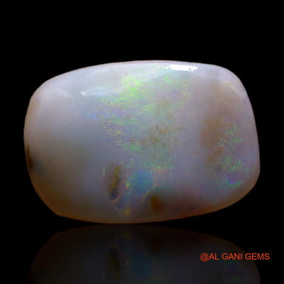 Natural Untreated Fire Opal Loose Gemstone Oval Rough From Australia 4.00 Cts 15x10x3 mm RC-916