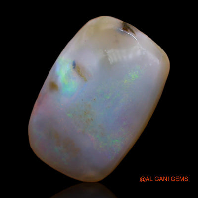 Natural Untreated Fire Opal Loose Gemstone Oval Rough From Australia 4.00 Cts 15x10x3 mm RC-916