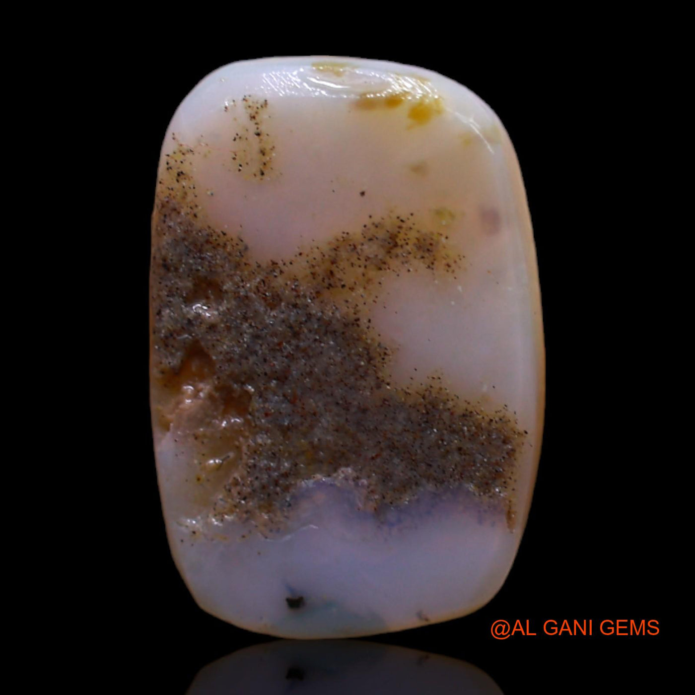 Natural Untreated Fire Opal Loose Gemstone Oval Rough From Australia 4.00 Cts 15x10x3 mm RC-916