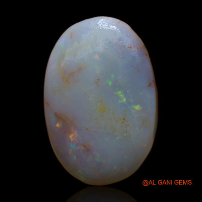 6.00 Cts Natural Australian Fire Opal Loose Gemstone Oval Rough 15x10x4 mm RC-921