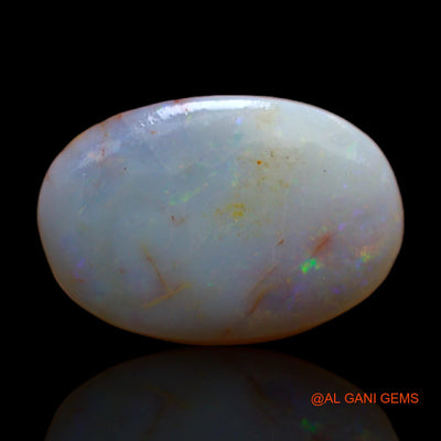 6.00 Cts Natural Australian Fire Opal Loose Gemstone Oval Rough 15x10x4 mm RC-921