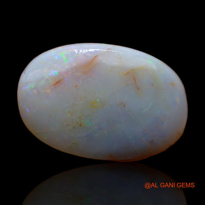 6.00 Cts Natural Australian Fire Opal Loose Gemstone Oval Rough 15x10x4 mm RC-921