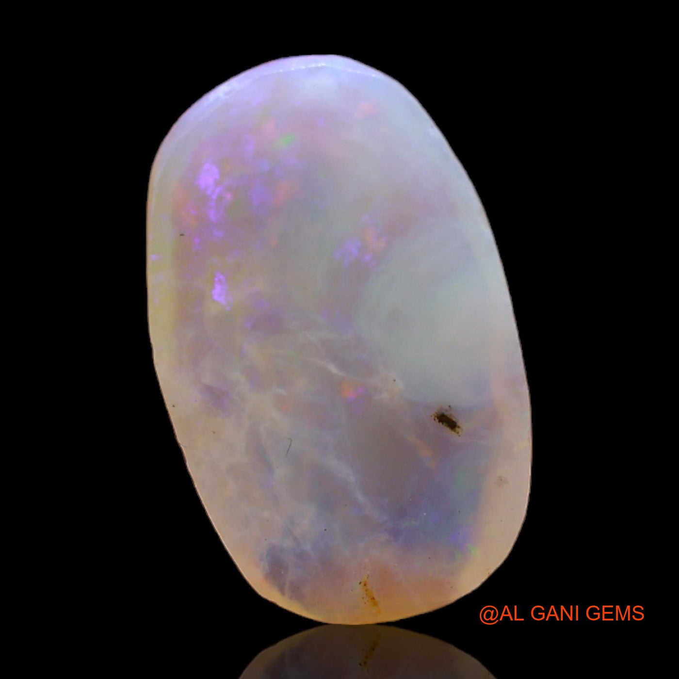 3.00 Cts Unheated Australian Fire Opal Loose Gemstone Oval Rough Natural 16x10x3 mm RC-922