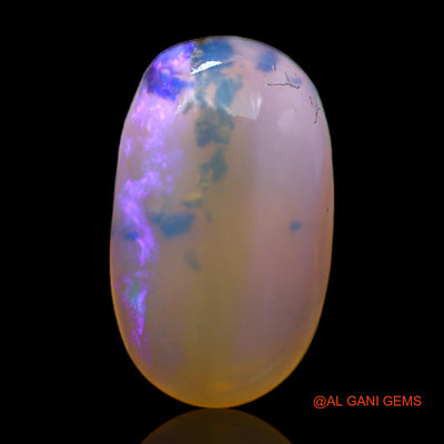 4.00 Cts Natural Australian Fire Opal Loose Gemstone Oval Rough 15x9x4 mm RC-923