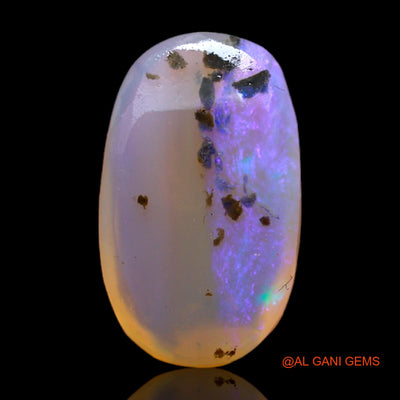 4.00 Cts Natural Australian Fire Opal Loose Gemstone Oval Rough 15x9x4 mm RC-923
