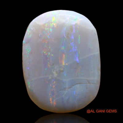 3.00 Cts Natural Australian Fire Opal Loose Gemstone Oval Rough 15x11x3 mm RC-924