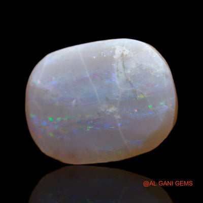 3.00 Cts Natural Australian Fire Opal Loose Gemstone Oval Rough 15x11x3 mm RC-924