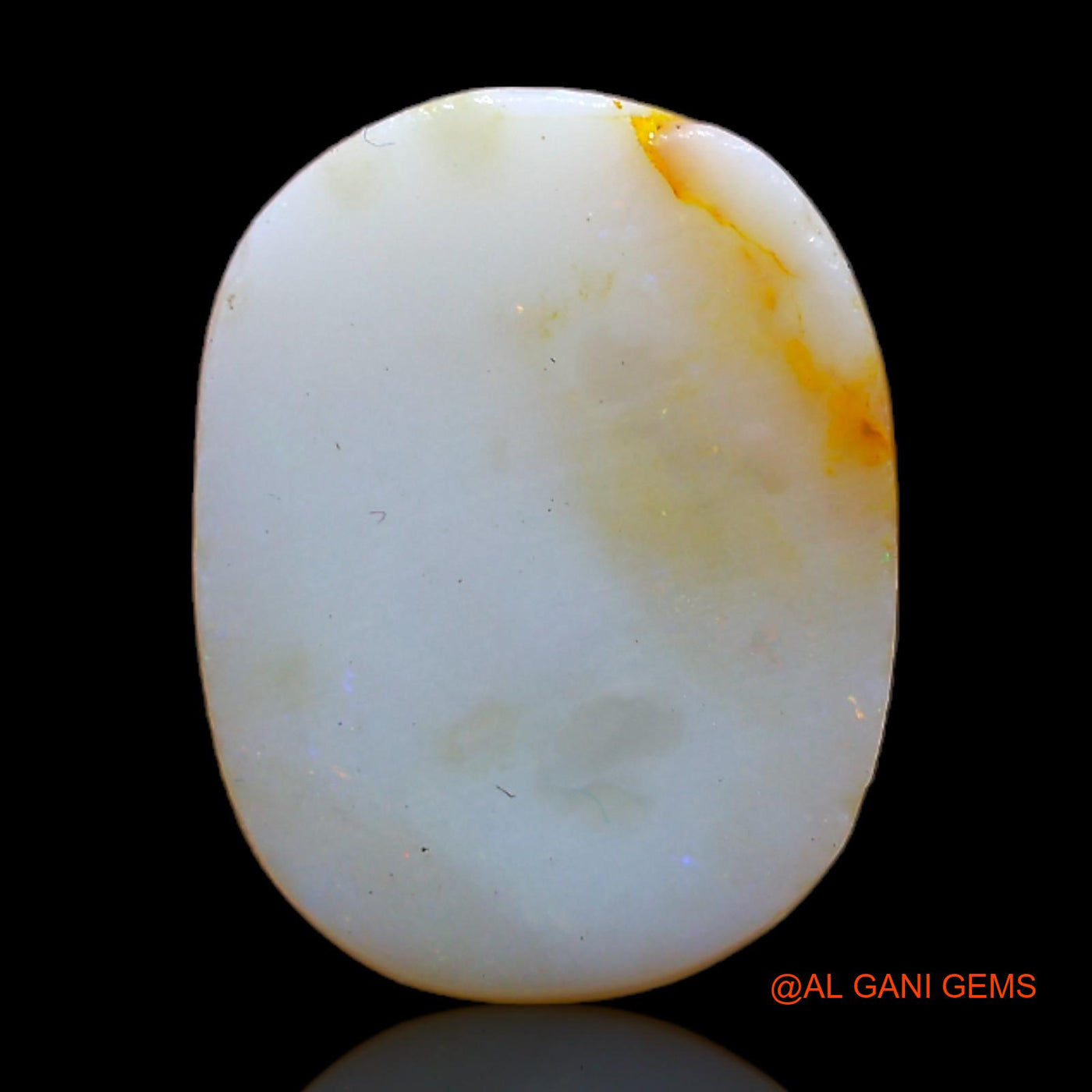 4.00 Cts Natural Australian Fire Opal Loose Gemstone Oval Rough 15x11x3 mm RC-926