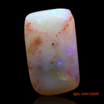 Natural Fire Opal Gemstone 4.00 Cts Loose Square Rough From Australia 15x9x4 mm RC-927