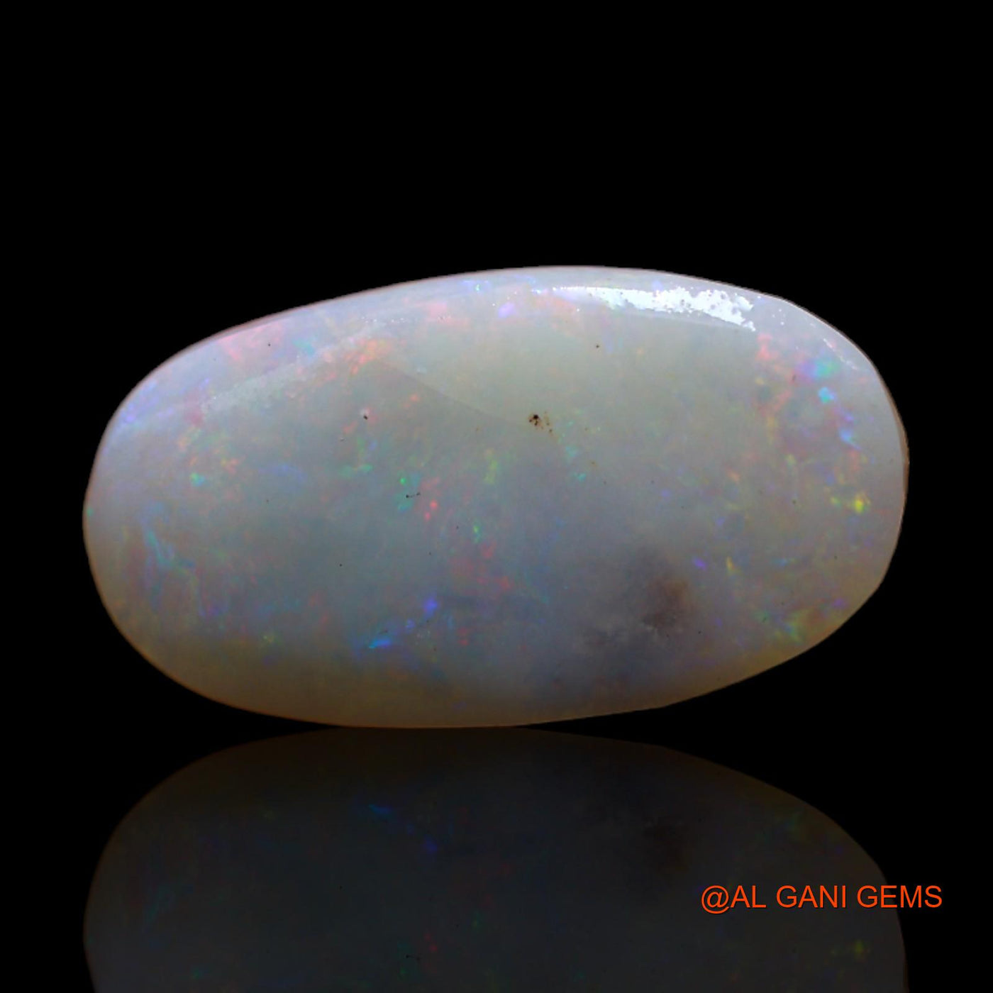 Natural Untreated Fire Opal Loose Gemstone Oval Rough From Australia 3.00 Cts 16x9x3 mm RC-928