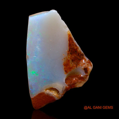 Natural Fire Opal Gemstone 10.00 Cts Loose Fancy Rough From Australia 17x13x9 mm RC-93