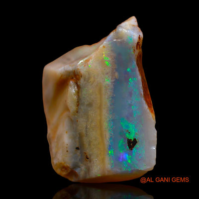 Natural Fire Opal Gemstone 10.00 Cts Loose Fancy Rough From Australia 17x13x9 mm RC-93