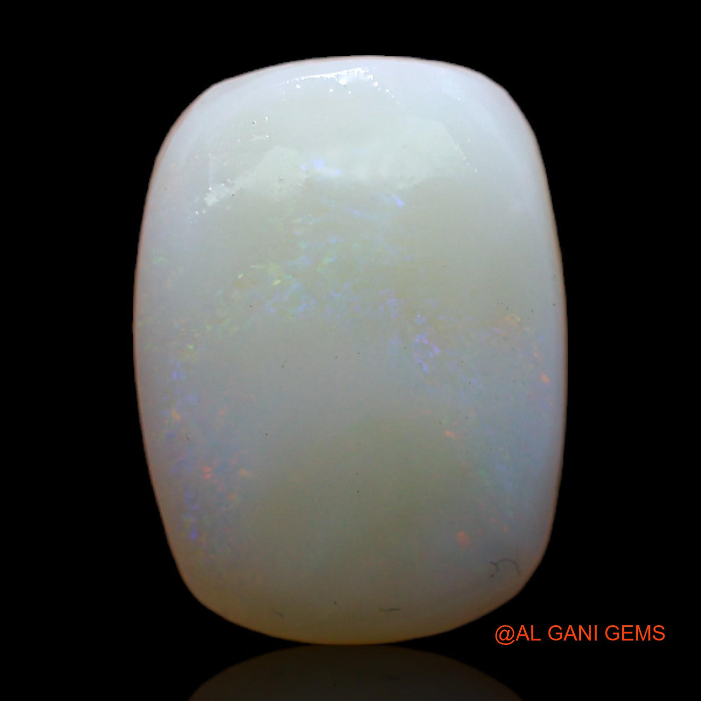 Natural Untreated Fire Opal Loose Gemstone Oval Rough From Australia 5.00 Cts 14x10x4 mm RC-940