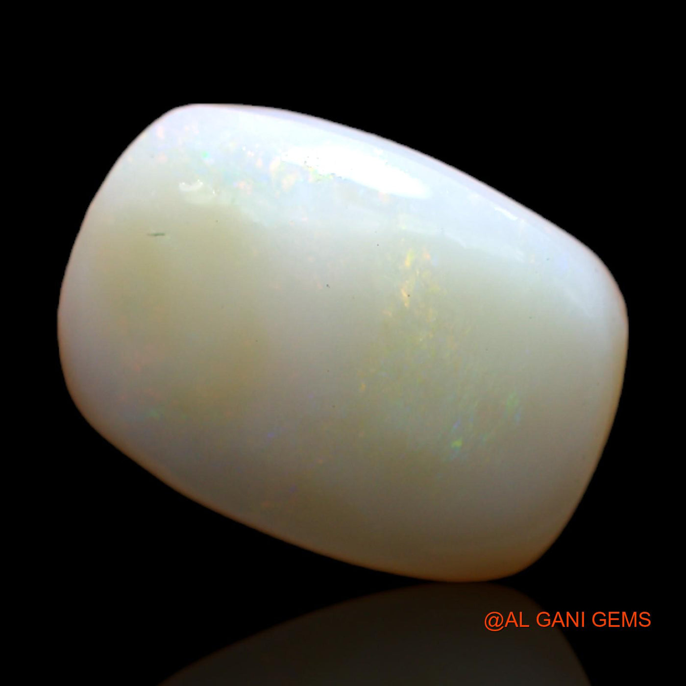 Natural Untreated Fire Opal Loose Gemstone Oval Rough From Australia 5.00 Cts 14x10x4 mm RC-940