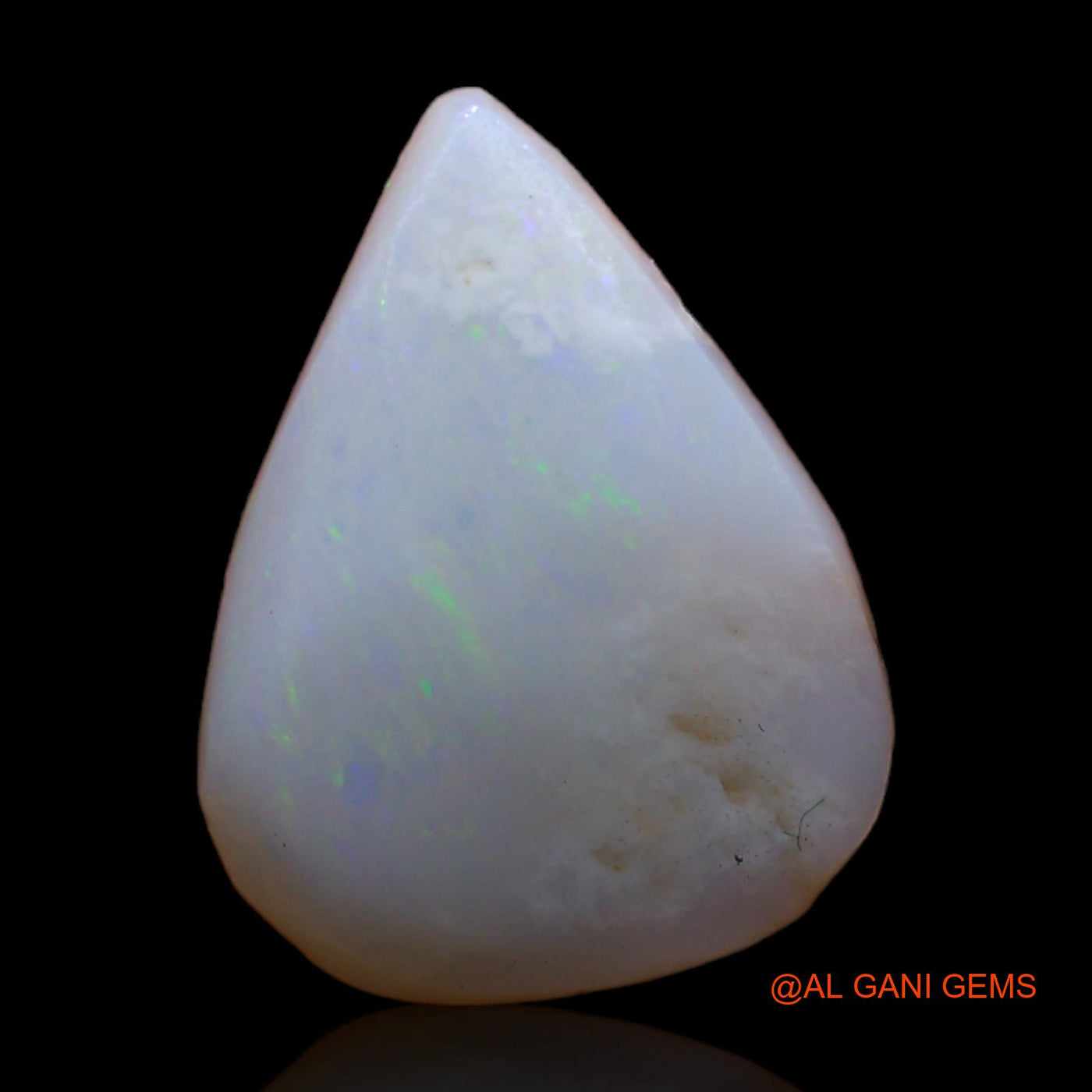 2.00 Cts Natural Australian Fire Opal Loose Gemstone Pear Rough 15x11x2 mm RC-943