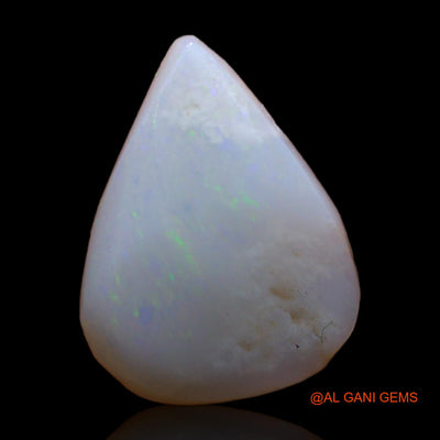 2.00 Cts Natural Australian Fire Opal Loose Gemstone Pear Rough 15x11x2 mm RC-943