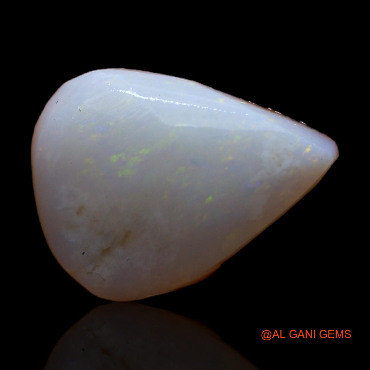 2.00 Cts Natural Australian Fire Opal Loose Gemstone Pear Rough 15x11x2 mm RC-943