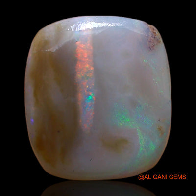 Natural Untreated Fire Opal Loose Gemstone Oval Rough From Australia 4.00 Cts 13x11x3 mm RC-945