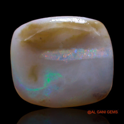 Natural Untreated Fire Opal Loose Gemstone Oval Rough From Australia 4.00 Cts 13x11x3 mm RC-945