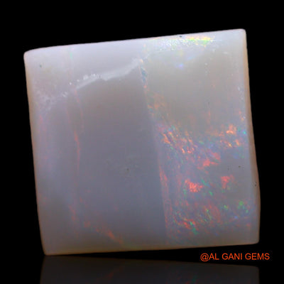 4.00 Cts Natural Australian Fire Opal Square Rough Loose Gemstone For Jewelry 12x11x3 mm RC-948