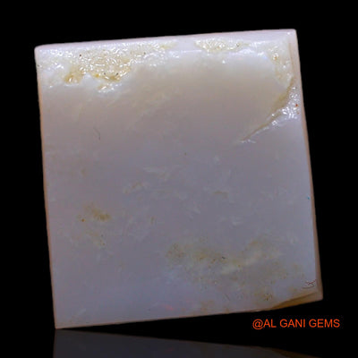 4.00 Cts Natural Australian Fire Opal Square Rough Loose Gemstone For Jewelry 12x11x3 mm RC-948