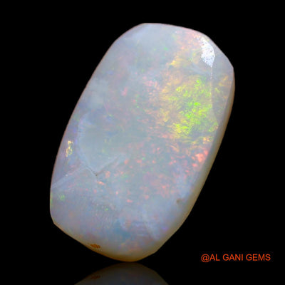 Natural Fire Opal Gemstone 4.00 Cts Loose Oval Rough From Australia 14x9x4 mm RC-949