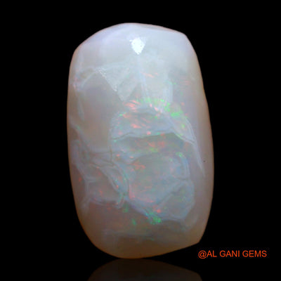 Natural Fire Opal Gemstone 4.00 Cts Loose Oval Rough From Australia 14x9x4 mm RC-949