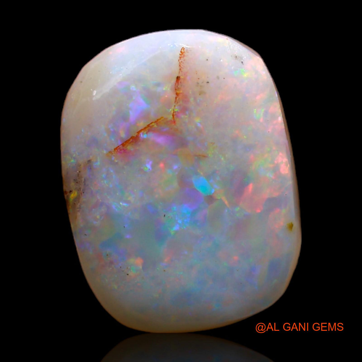 3.00 Cts Natural Australian Fire Opal Loose Gemstone Oval Rough 13x10x3 mm RC-950