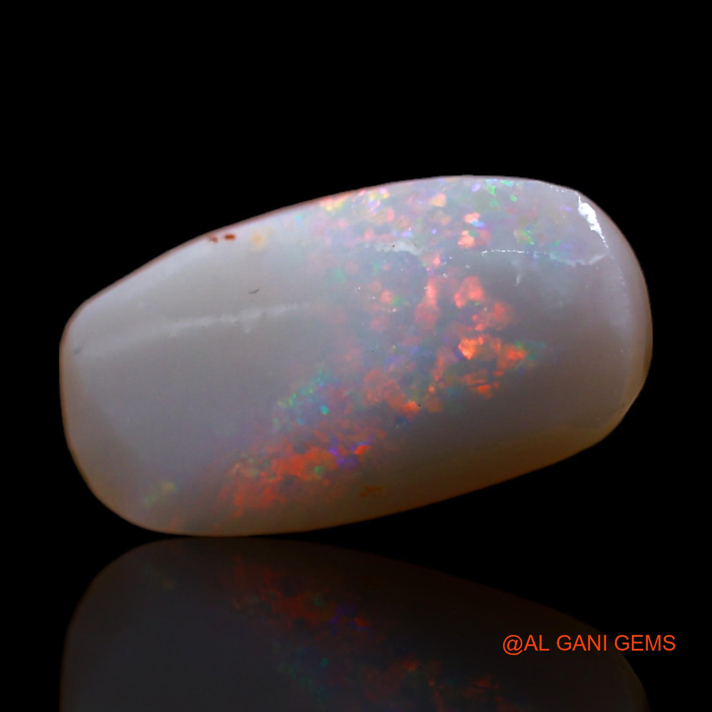 4.00 Cts Unheated Australian Fire Opal Loose Gemstone Oval Rough Natural 16x8x4 mm RC-951