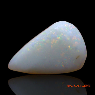 Natural Fire Opal Gemstone 3.00 Cts Loose Pear Rough From Australia 15x10x3 mm RC-952