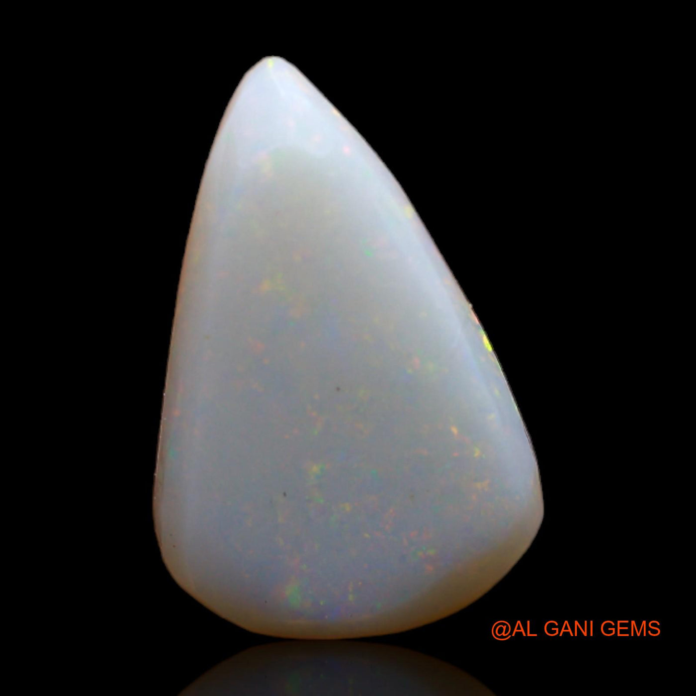 Natural Fire Opal Gemstone 3.00 Cts Loose Pear Rough From Australia 15x10x3 mm RC-952