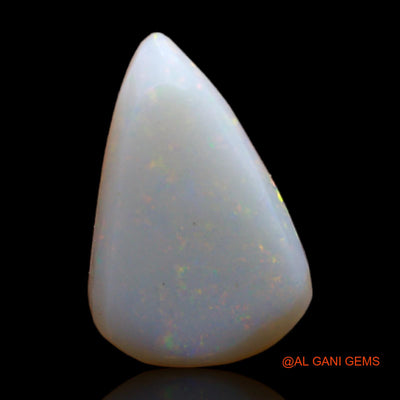 Natural Fire Opal Gemstone 3.00 Cts Loose Pear Rough From Australia 15x10x3 mm RC-952