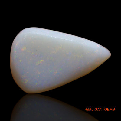 Natural Fire Opal Gemstone 3.00 Cts Loose Pear Rough From Australia 15x10x3 mm RC-952