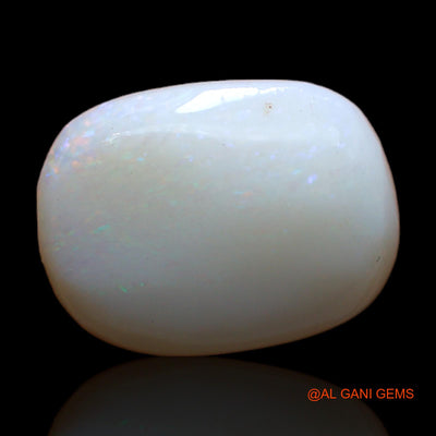 Natural Untreated Fire Opal Loose Gemstone Oval Rough From Australia 4.00 Cts 14x11x4 mm RC-953