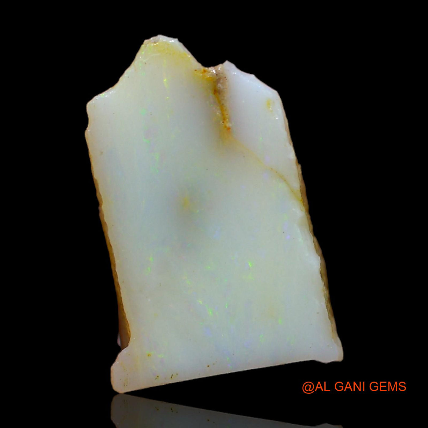 9.00 Cts Natural Australian Fire Opal Loose Gemstone Fancy Rough 18x10x9 mm RC-95