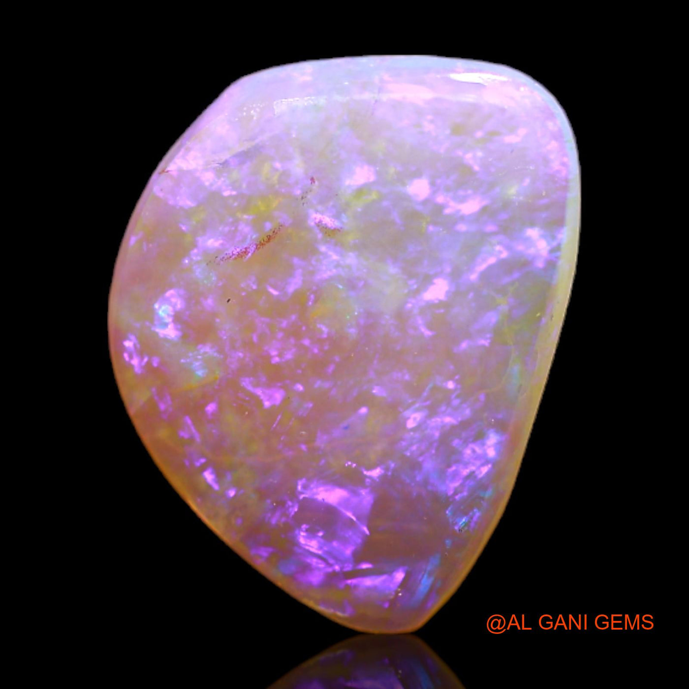 2.00 Cts Unheated Australian Fire Opal Loose Gemstone Fancy Rough Natural 14x10x2 mm RC-960