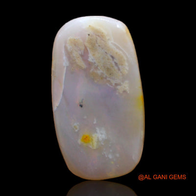3.00 Cts Natural Australian Fire Opal Loose Gemstone Oval Rough 15x8x3 mm RC-966
