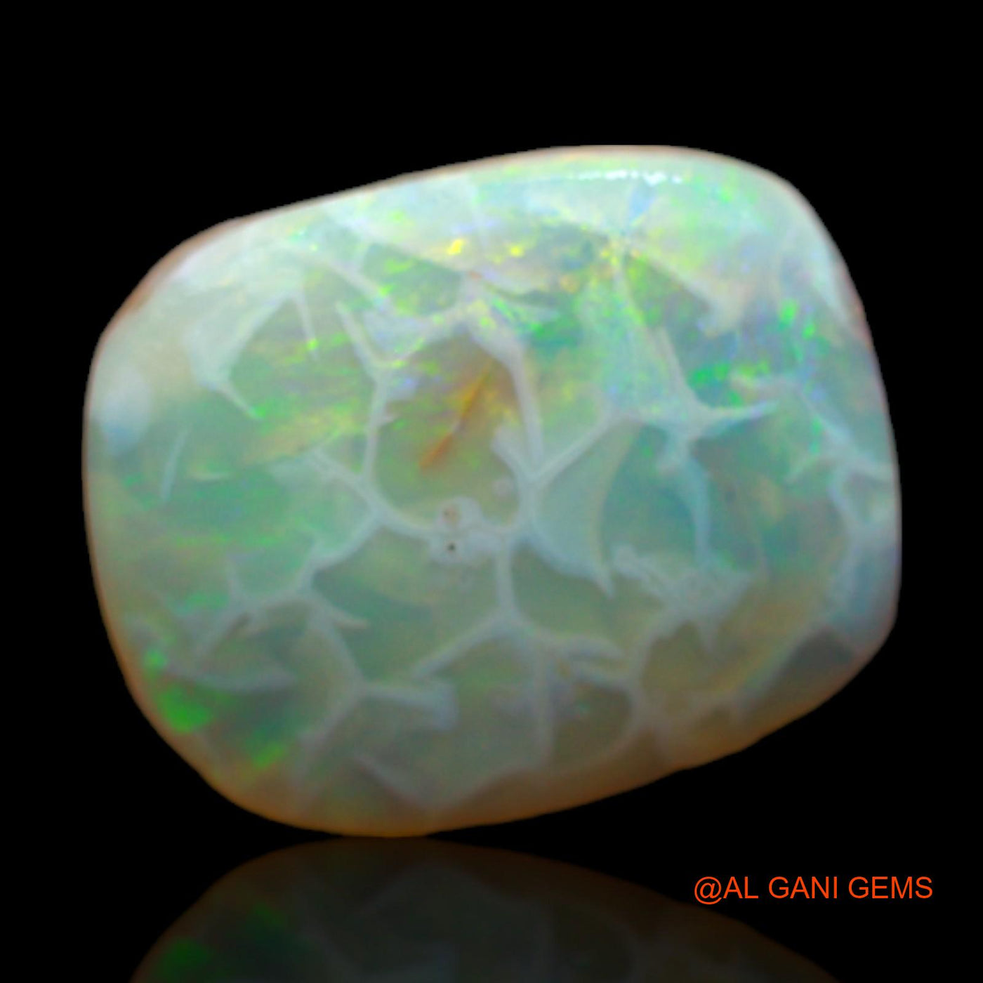 Natural Untreated Fire Opal Loose Gemstone Oval Rough From Australia 4.00 Cts 12x10x4 mm RC-968