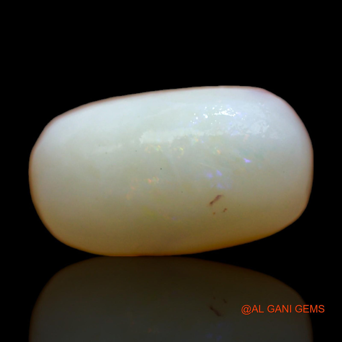 Natural Fire Opal Gemstone 4.00 Cts Loose Oval Rough From Australia 14x8x5 mm RC-969
