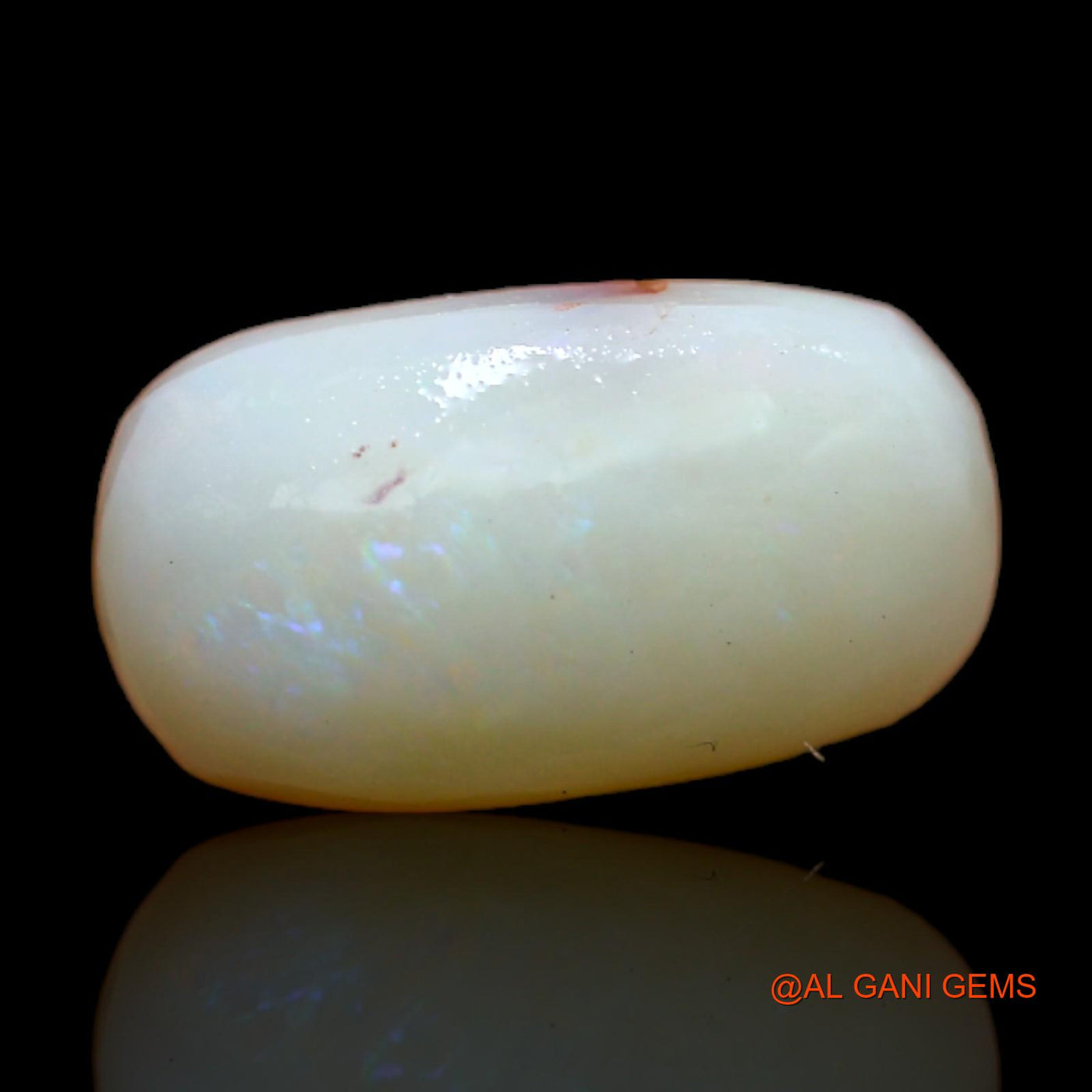 Natural Fire Opal Gemstone 4.00 Cts Loose Oval Rough From Australia 14x8x5 mm RC-969