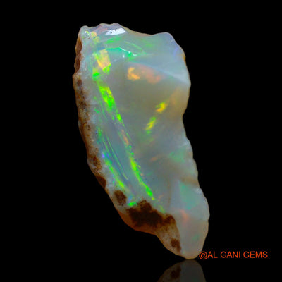 5.00 Cts Unheated Australian Fire Opal Loose Gemstone Fancy Rough Natural 21x10x6 mm RC-96