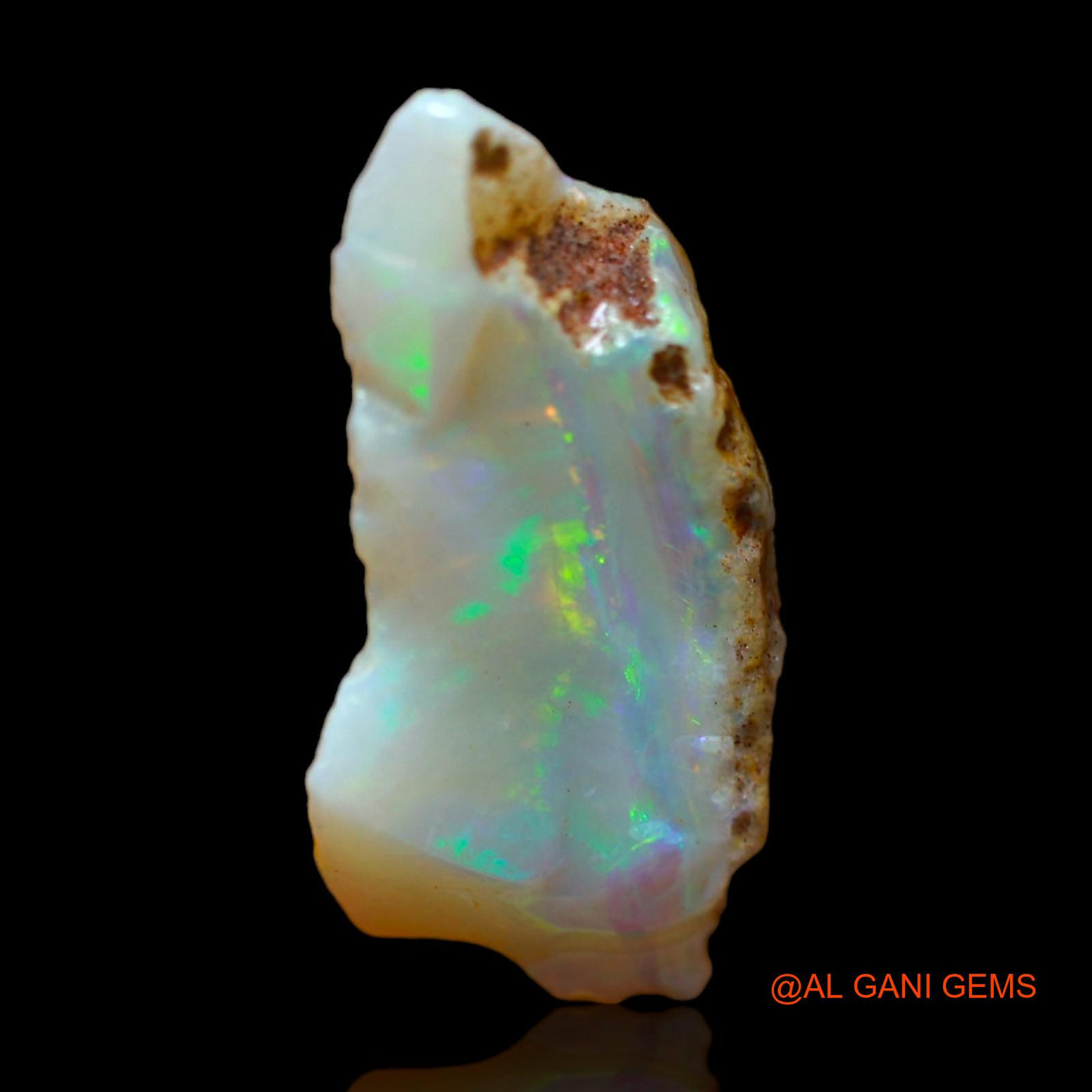 5.00 Cts Unheated Australian Fire Opal Loose Gemstone Fancy Rough Natural 21x10x6 mm RC-96